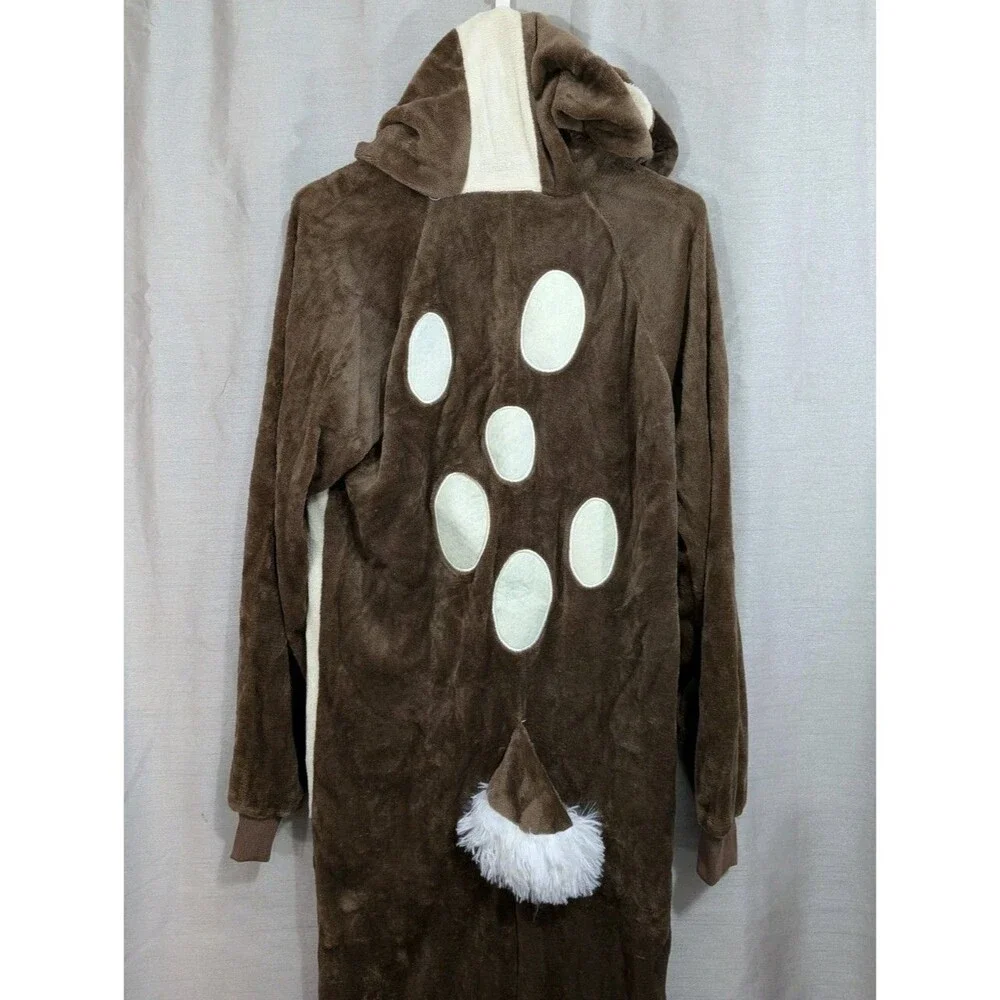 Rubies Deer Costume Adult SMALL/MEDIUM Christmas - Halloween Jumpsuit One Piece